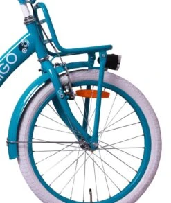 Amigo Bloom Meisjesfiets - Kinderfiets 20 Inch - Turquoise -Speelgoed 1010x1200