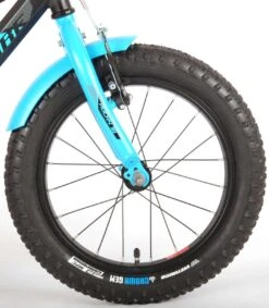 Volare Rocky Kinderfiets - 16 Inch - Zwart Blauw - 95% Afgemonteerd - Prime Collection -Speelgoed 1049x1200