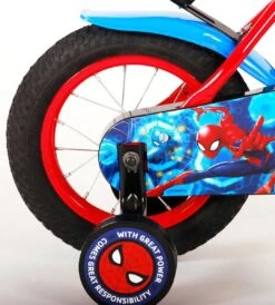 Volare Spider-Man Kinderfiets - Jongens - 12 Inch - Blauw/Rood -Speelgoed 1080x1200