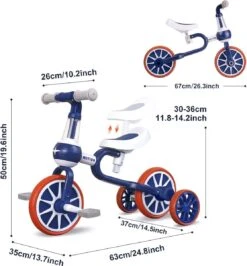 3 In 1 - Multifunctioneel Ombouwbare Kinderdriewieler - Kinder Trike - Peuterfiets - Kinder Fiets - Verstelbaar Zadel - Lichtgewicht - Lefvrije Banden -Ombouwbaar Tot Loopfiets, Driewieler, Tweewieler - Voor Kinderen Van 1-51 Jaar Roze 8 3 In 1 - Multifunctioneel Ombouwbare Kinderdriewieler - Kinder Trike - Peuterfiets - Kinder Fiets - Verstelbaar Zadel - Lichtgewicht - Lefvrije Banden -Ombouwbaar Tot Loopfiets, Driewieler, Tweewieler - Voor Kinderen Van 1-51 Jaar Roze -Speelgoed 1114x1200