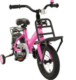 Sajan Kinderfiets - 12 Inch - Mat-Roze - Meisjesfiets -Speelgoed 1138x1200