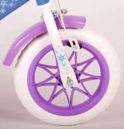 Volare Disney Frozen Kinderfiets - Meiden - 12 Inch - Blauw Paars - Doortrapsysteem -Speelgoed 1148x1200