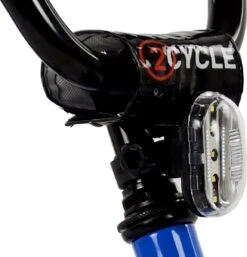 2Cycle Biker Kinderfiets - 18 Inch - Blauw - Jongensfiets -Speelgoed 1155x1200