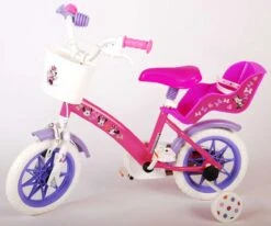Disney Minnie Cutest Ever! Kinderfiets - Meiden - 12 Inch - Roze - Doortrapper -Speelgoed 1200x1002 1