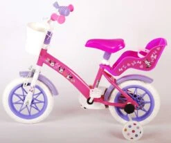 Disney Minnie Cutest Ever! Kinderfiets - Meiden - 12 Inch - Roze - Doortrapper -Speelgoed 1200x1008 1