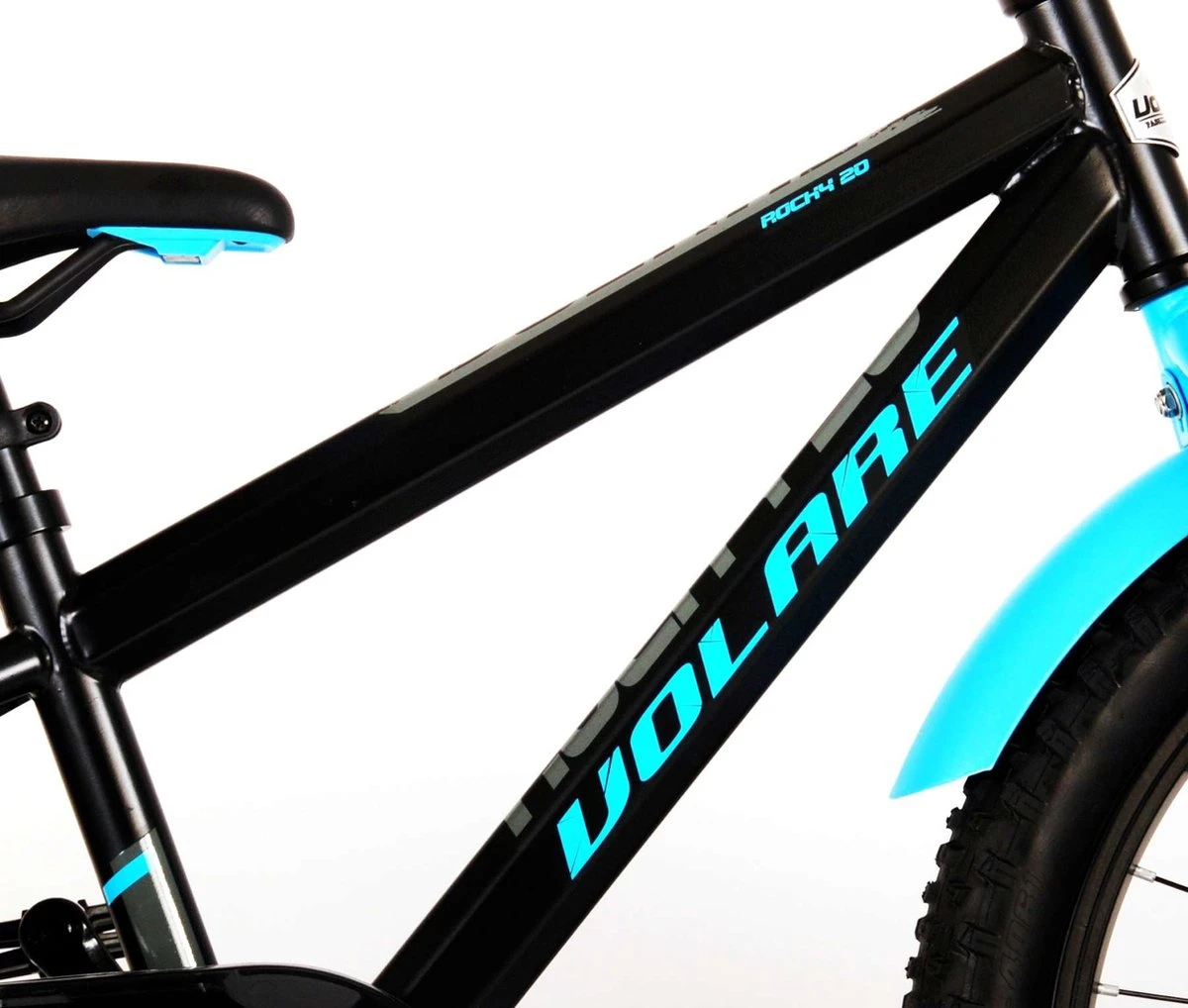 Volare Rocky Kinderfiets - 20 Inch - Zwart - 95% Afgemonteerd - Prime Collection 7 Volare Rocky Kinderfiets - 20 Inch - Zwart - 95% Afgemonteerd - Prime Collection - Afbeelding 5