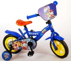 Nickelodeon Paw Patrol The Movie Kinderfiets - Jongens - 10 Inch - Blauw - Doortrapper -Speelgoed 1200x1026