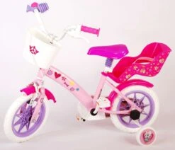 Volare Paw Patrol Kinderfiets - Meiden - 12 Inch - Roze - Doortrapper -Speelgoed 1200x1029 1