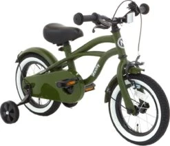 Nogan Harley - Kinderfiets - Jongensfiets - 12 Inch - Leger Groen -Speelgoed 1200x1029 2