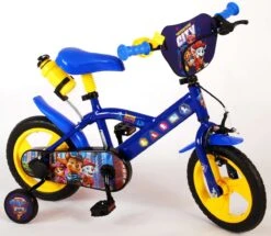 Nickelodeon Paw Patrol Kinderfiets - Jongens - 12 Inch - Blauw/Geel - Doortrapper -Speelgoed 1200x1044