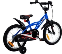 2Cycle Biker Kinderfiets - 16 Inch - Blauw - Jongensfiets -Speelgoed 1200x1053 1