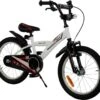 2Cycle Biker Kinderfiets - 18 Inch - Wit - Jongensfiets -Speelgoed 1200x1066 1