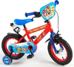 Volare Paw Patrol Kinderfiets - Jongens - 12 Inch - Rood/Blauw -Speelgoed 1200x1079 1