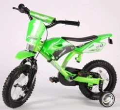 Volare Motobike Kinderfiets - Jongens - 12 Inch - Groen - 95% Afgemonteerd -Speelgoed 1200x1102