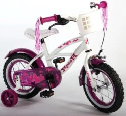 Volare Heart Cruiser Kinderfiets - Meisjes - 12 Inch - Wit Paars -Speelgoed 1200x1109 1