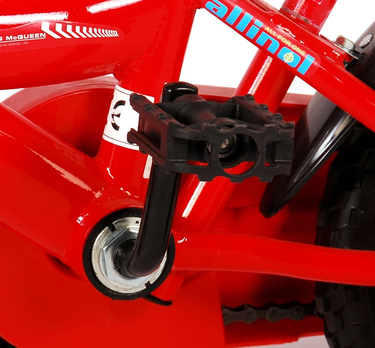 Disney Cars Kinderfiets - Jongens - 10 Inch - Rood - Doortrapper 8 Disney Cars Kinderfiets - Jongens - 10 Inch - Rood - Doortrapper - Afbeelding 6