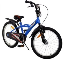 2Cycle Biker Kinderfiets - 20 Inch - Blauw - Jongensfiets -Speelgoed 1200x1125