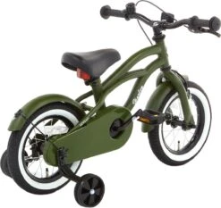 Nogan Harley - Kinderfiets - Jongensfiets - 12 Inch - Leger Groen -Speelgoed 1200x1134 1