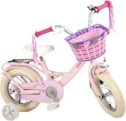 Volare Ashley Kinderfiets - Meisjes - 14 Inch - Roze - 95% Afgemonteerd -Speelgoed 1200x1156 1