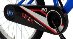 2Cycle Biker Kinderfiets - 20 Inch - Blauw - Jongensfiets -Speelgoed 1200x639