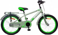 Amigo Sports Jongensfiets - Kinderfiets 18 Inch - Grijs/Groen -Speelgoed 1200x712