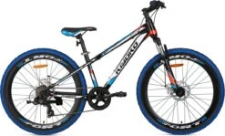Supersuper Kiyoko Kinder Mountainbike - 7 Versnellingen - 26 Inch - Jongens - Zwart/Blauw