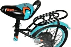 Kinderfiets - 16 Inch Kinderfiets -vanaf 4-7 Jaar Jongens En Meisjes Fietsen - Terugtrap -Rem -Stabilisatoren（2 Zijwieltjes）- Mandje - Achterbank - Groen -Speelgoed 1200x798