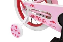 Amigo Sweetheart Meisjesfiets - Kinderfiets 16 Inch - Roze -Speelgoed 1200x800 27