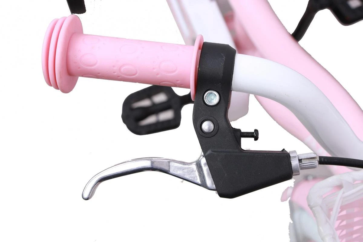 Amigo Lovely Meisjesfiets - Kinderfiets 14 Inch - Roze 6 Amigo Lovely Meisjesfiets - Kinderfiets 14 Inch - Roze - Afbeelding 4