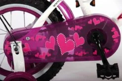 Volare Heart Cruiser Kinderfiets - Meisjes - 12 Inch - Wit Paars -Speelgoed 1200x802 2