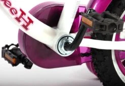 Volare Heart Cruiser Kinderfiets - Meisjes - 12 Inch - Wit Paars -Speelgoed 1200x826 1