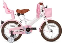 Supersuper Little Miss - Kinderfiets - Meisjesfiets - 16 Inch - Wit -Speelgoed 1200x826 2