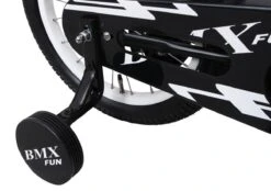 Amigo BMX Fun Jongensfiets - Kinderfiets 16 Inch - Matzwart -Speelgoed 1200x847