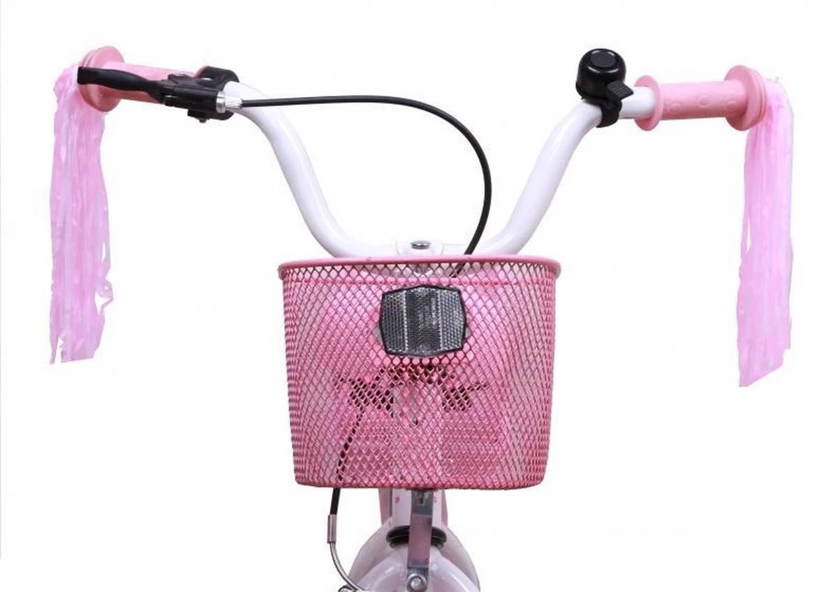 Amigo Magic Meisjesfiets - Kinderfiets 14 Inch - Wit 15 Amigo Magic Meisjesfiets - Kinderfiets 14 Inch - Wit - Afbeelding 13