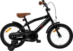 2Cycle BMX-Fun Kinderfiets - 16 Inch - Zwart - Jongensfiets -Speelgoed 1200x850 2