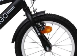 Amigo BMX Fun Jongensfiets - Kinderfiets 16 Inch - Matzwart -Speelgoed 1200x873 2