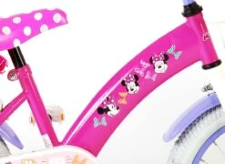 Disney Minnie Cutest Ever! Kinderfiets - Meisjes - 16 Inch - Roze -Speelgoed 1200x873 4