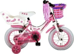 Volare Rose Kinderfiets - Meisjes - 12 Inch - Roze - 2 Handremmen 28 Volare Rose Kinderfiets - Meisjes - 12 Inch - Roze - 2 Handremmen -Speelgoed 1200x876 2