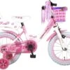 Volare Rose Kinderfiets - Meisjes - 14 Inch - Roze Wit - 95% Afgemonteerd -Speelgoed 1200x881 3