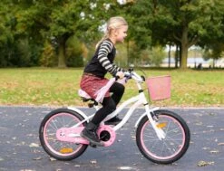 Amigo Flower Meisjesfiets - Kinderfiets 18 Inch - Wit -Speelgoed 1200x917 14
