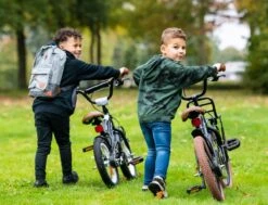 Amigo 2Cool Jongensfiets - Kinderfiets 16 Inch - Matzwart -Speelgoed 1200x917 31