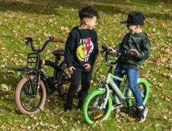Amigo 2Cool Jongensfiets - Kinderfiets 20 Inch - Matzwart -Speelgoed 1200x917 41