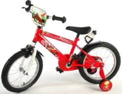 Volare Disney Cars Kinderfiets - Jongens - 16 Inch - Rood -Speelgoed 1200x918