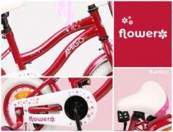 Amigo Flower Meisjesfiets - Kinderfiets 16 Inch - Paars 27 Amigo Flower Meisjesfiets - Kinderfiets 16 Inch - Paars -Speelgoed 1200x920 14