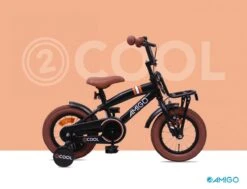 Amigo 2Cool Jongensfiets - Kinderfiets 12 Inch - Matzwart -Speelgoed 1200x920 6