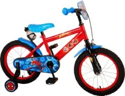 Marvel Spider-Man Kinderfiets - Jongens - 16 Inch - Blauw/Rood -Speelgoed 1200x925 1