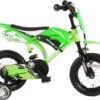 Volare Motobike Kinderfiets - Jongens - 12 Inch - Groen - 95% Afgemonteerd -Speelgoed 1200x927