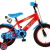 Volare Ultimate Spider-Man Kinderfiets - Jongens - 14 Inch - Rood/Blauw -Speelgoed 1200x930 2