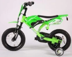 Volare Motobike Kinderfiets - Jongens - 12 Inch - Groen - 95% Afgemonteerd -Speelgoed 1200x947