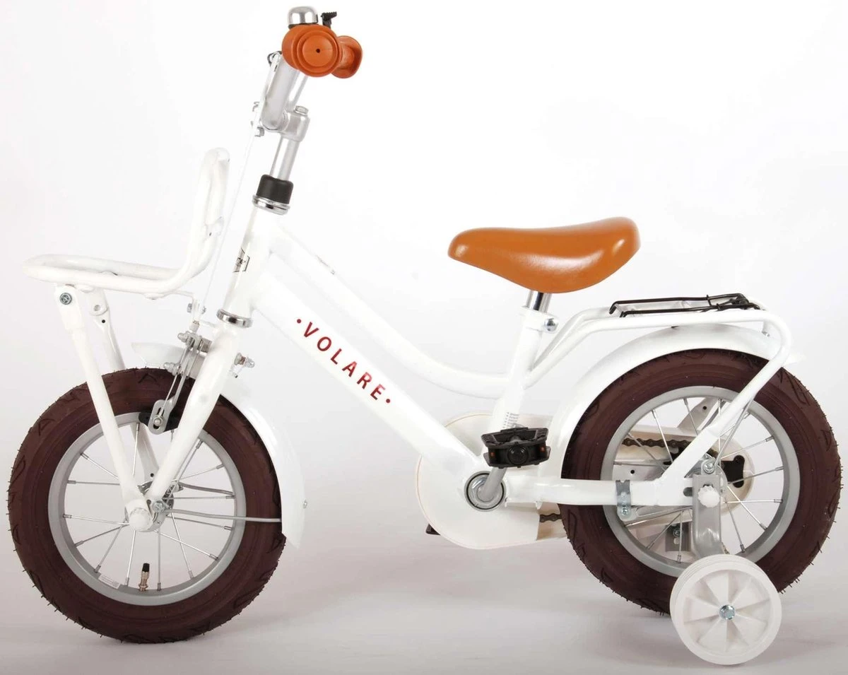 Volare Liberty Kinderfiets - Meisjes - 12 Inch - Wit - 95% Afgemonteerd 15 Volare Liberty Kinderfiets - Meisjes - 12 Inch - Wit - 95% Afgemonteerd - Afbeelding 13